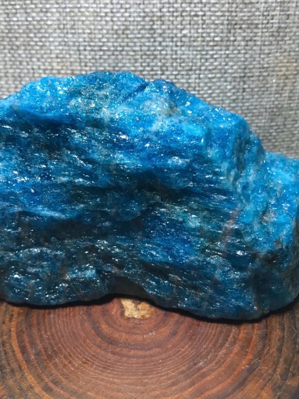 Blue Decorative Crystal Stone Sculpture - Home Art